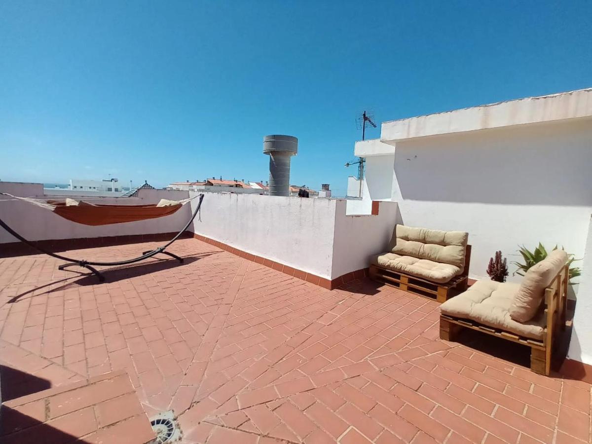 Cozy Central Studio With Terrace Tarifa Exteriör bild