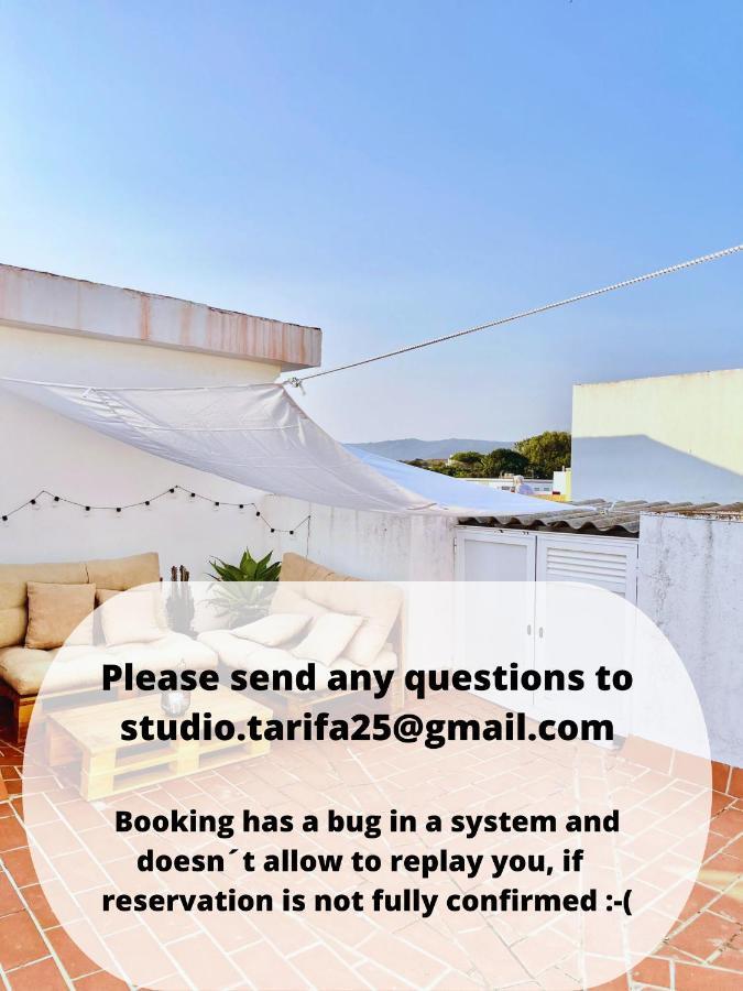 Cozy Central Studio With Terrace Tarifa Exteriör bild